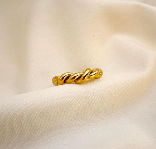 ANILLO TRENZA